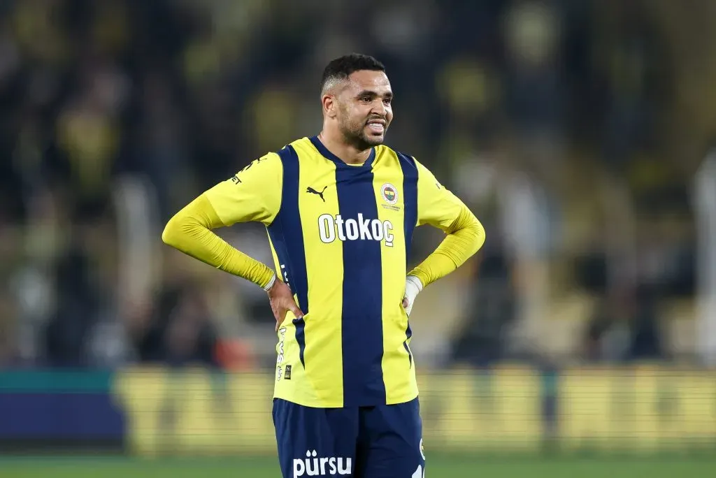 Youssef En-Nesyri na vitória do Fenerbahçe. Foto: Getty Images