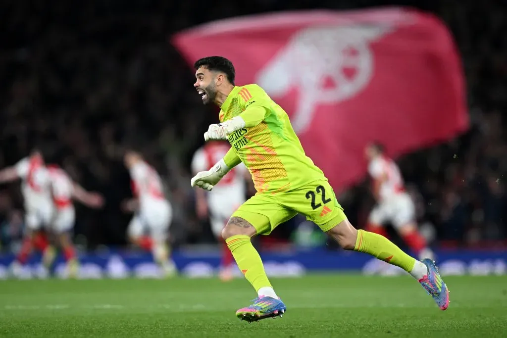 David Raya antevê Real Madrid x Arsenal. Foto: Getty Images