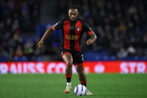 Antoine Semenyo, do Bournemouth. Foto: Getty Images