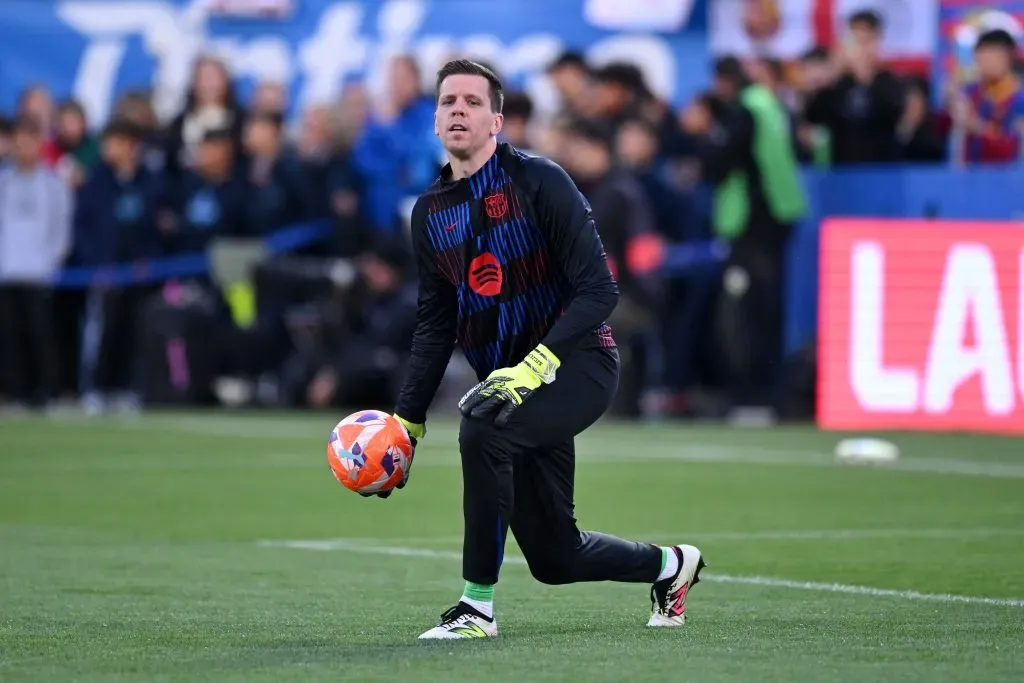 Wojciech Szczesny, jogador do Barcelona. Foto: Getty Images