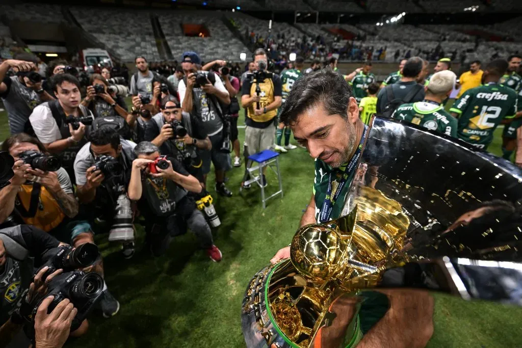 Abel Ferreira conquistou o Brasileirão pelo Palmeiras. Foto: Getty Images