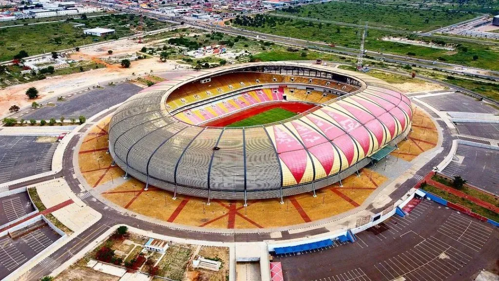 Estádio 11 de Novembro será palco do Angola x Argentina. Foto: Governo de Angola