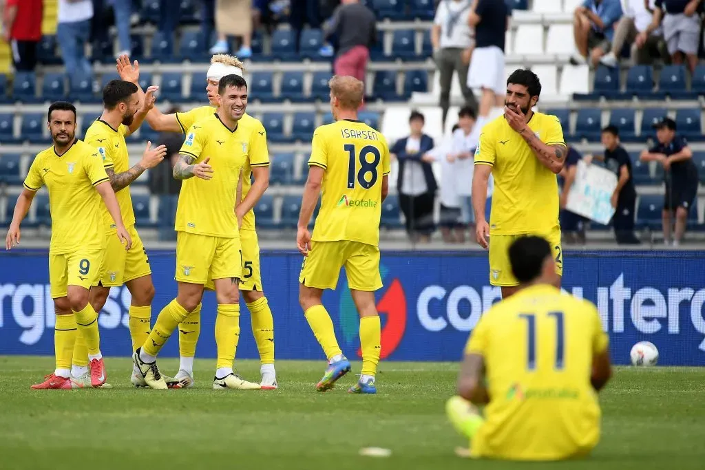 Equipa da Lazio Foto: Getty Images