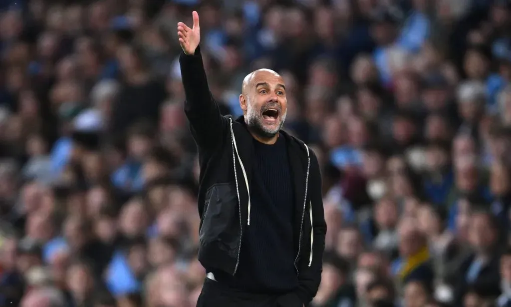 Pep Guardiola treinador do Manchester City Foto: Getty Images