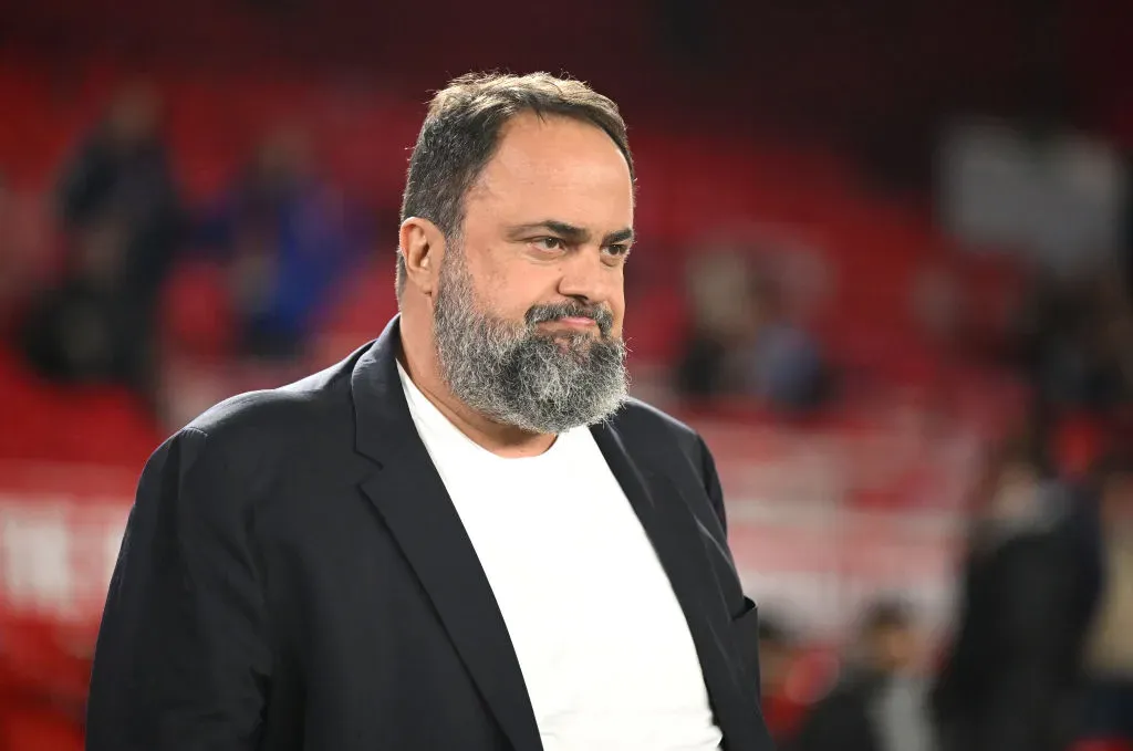 Evangelos Marinakis, dono do Nottingham Forest. Foto: Getty Images