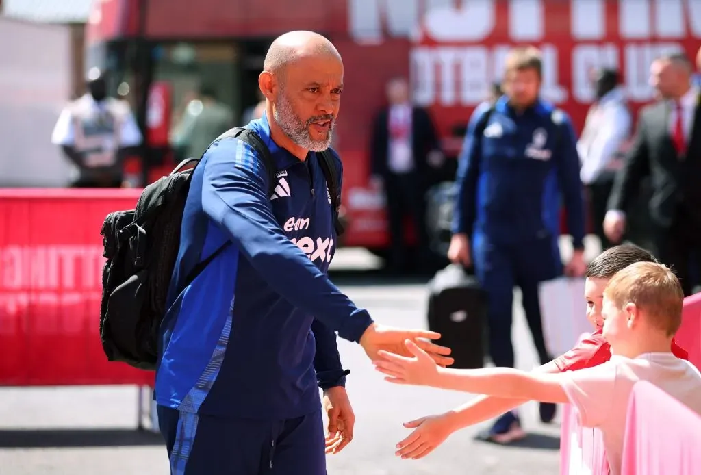 Nuno Espírito Santo, treinador do Nottingham Forest. Foto: Ed Sykes/Getty Images.