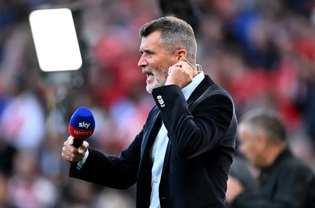 Roy Keane, ex-médio do United e atual comentador desportivo. Foto: Michael Regan/Getty Images.