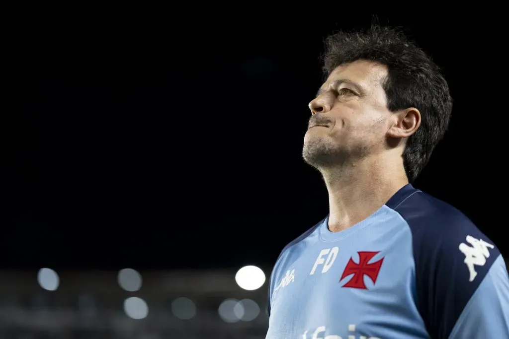 Fernando Diniz, treinador do Vasco da Gama. Foto: Jorge Rodrigues/AGIF