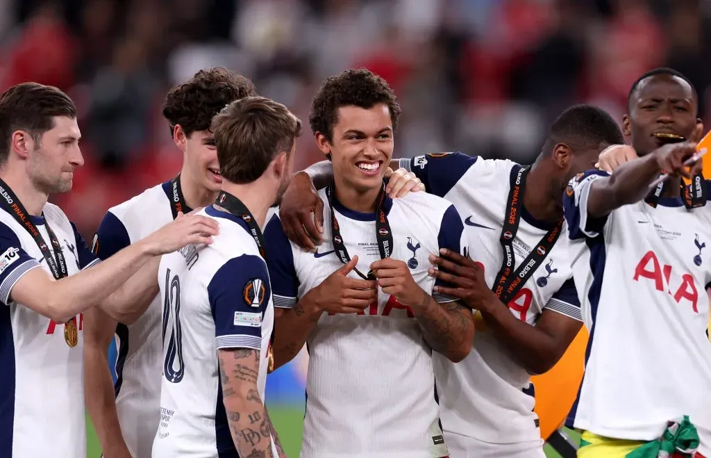 Brennan Johnson, jogador do Tottenham. Foto: Getty Images