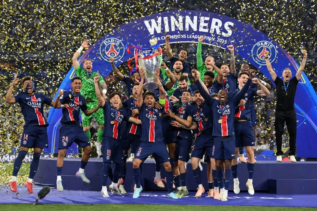 PSG conquista Champions League. Foto: Getty Images