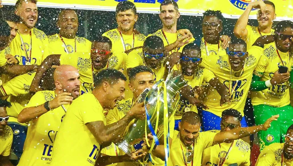 Petro de Luanda tetracampeão do Girabola. Foto: Petro de Luanda