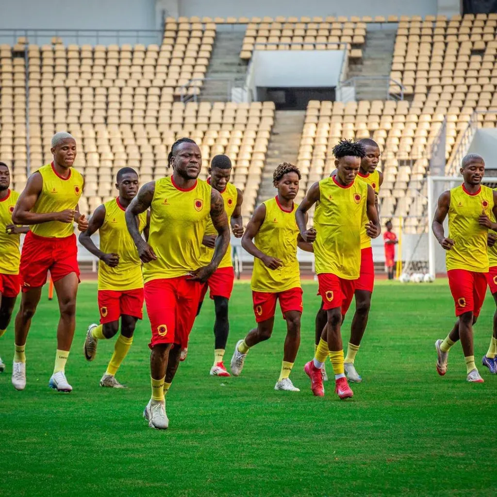 Seleção de Angola prepara Taça COSAFA. Foto: FAF