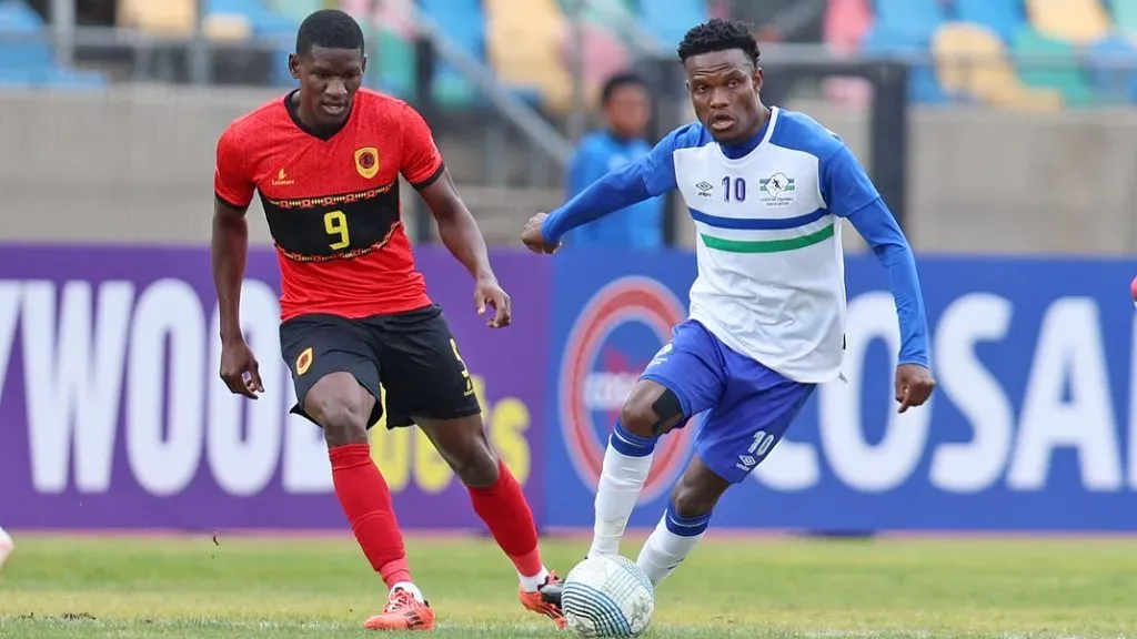 Angola vence Lesoto na Taça COSAFA. Foto: COSAFA