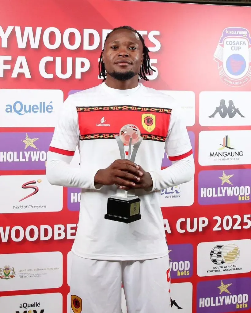 O defesa Alexandre Abel foi considerado o MVP do jogo anterior. Foto: FAF.