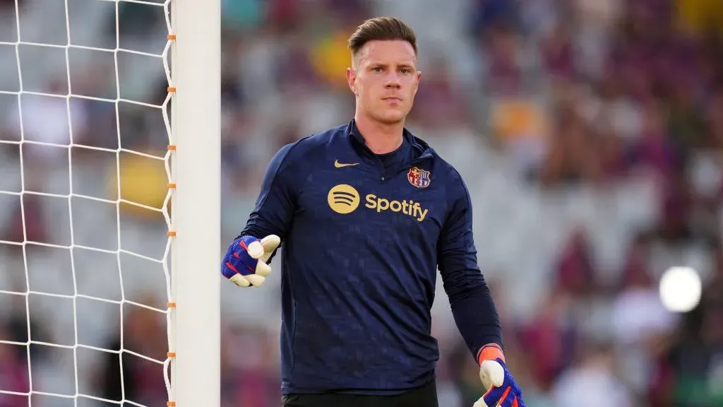 Ter Stegen, guarda-redes do Barcelona. Foto: Getty Images