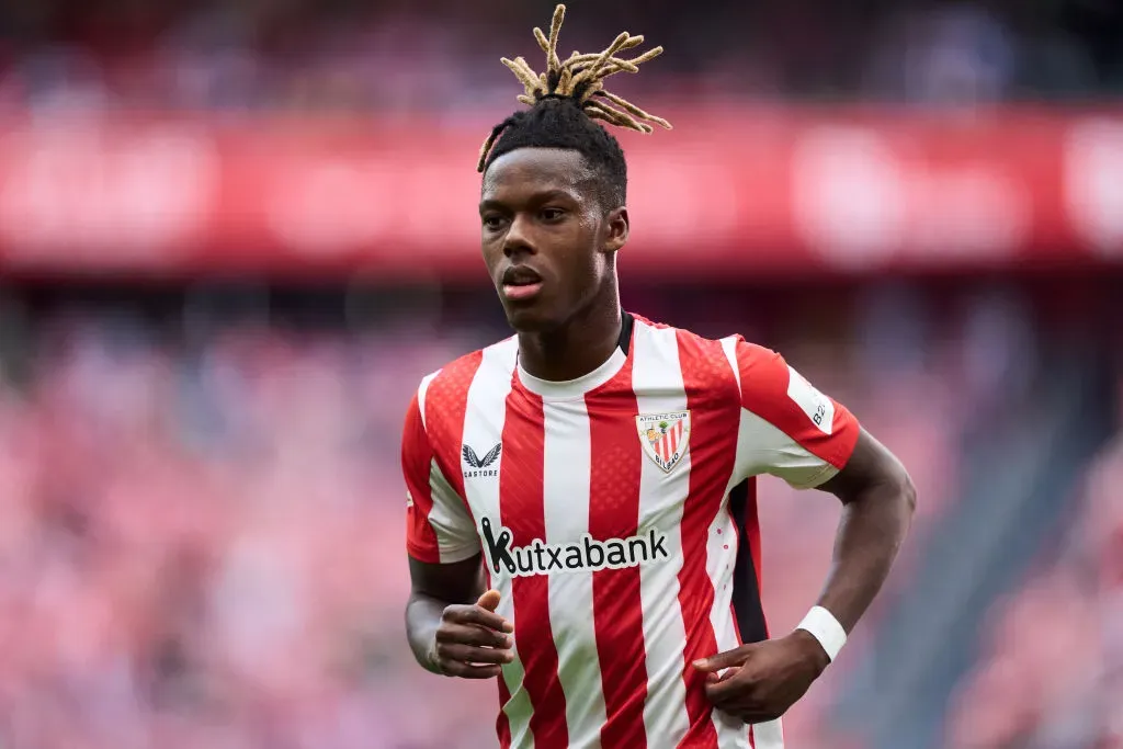 Nico Williams é o grande nome do Athletic Bilbao. Foto: Getty Images