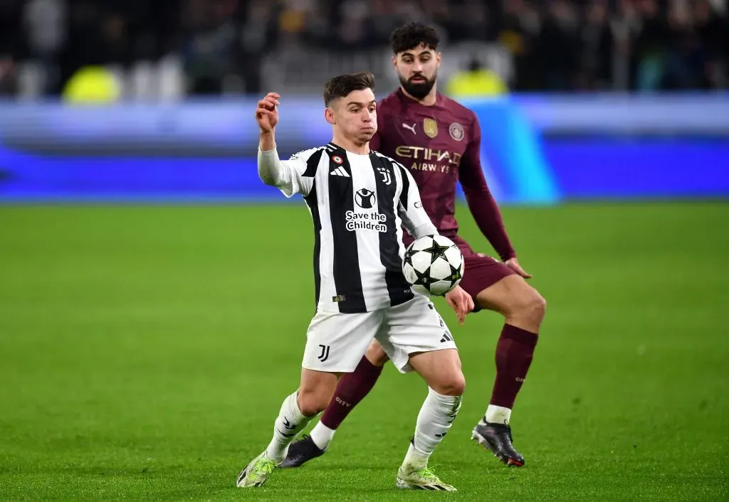 Juventus e City reencontrar-se-ão após terem-se defrontado na fase de liga da Champions, no final de 2024. Foto: Valerio Pennicino/Getty Images.