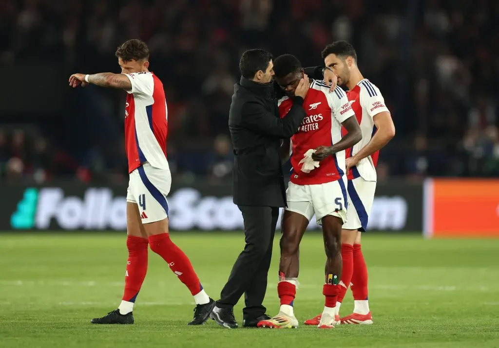 Arsenal jogou as segundas mãos da Champions League fora. Foto: Getty Images