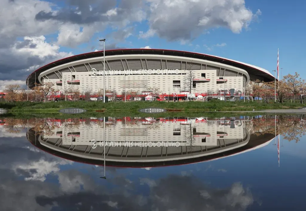 Estádio Metropolitano, casa do Atlético de Madrid. Foto: Getty Images