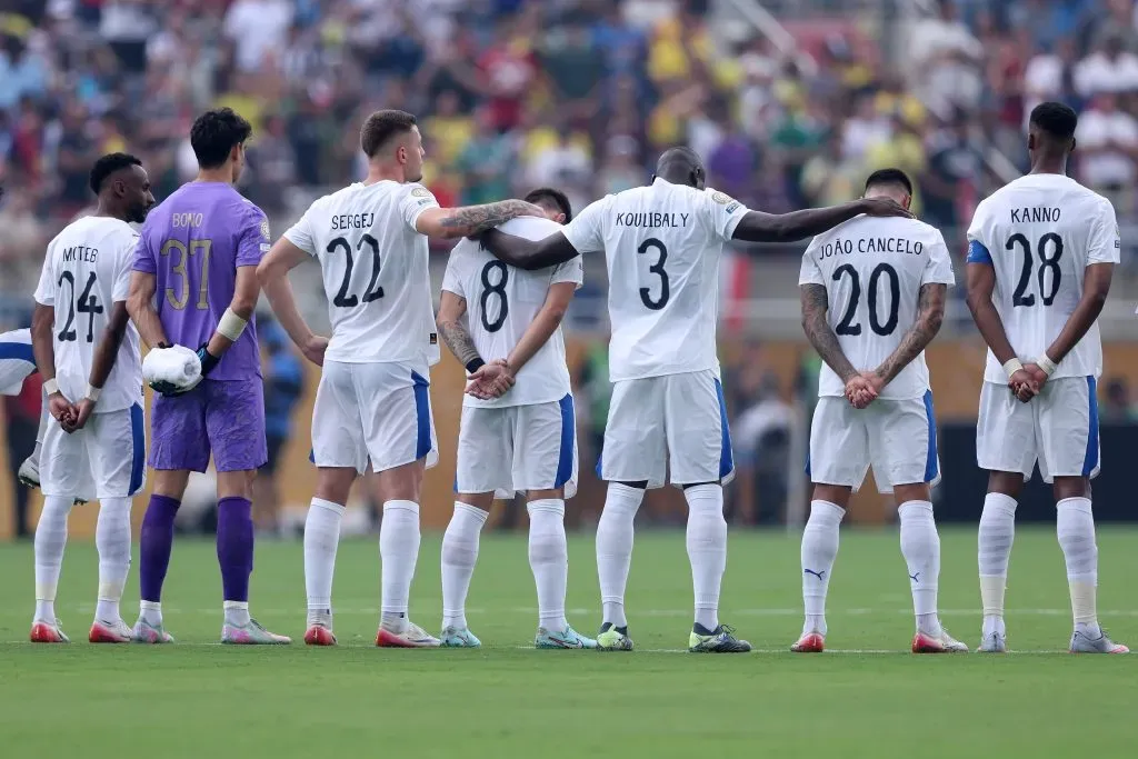Jogadores do Al Hilal no Mundial de Clubes. Foto: Getty Images