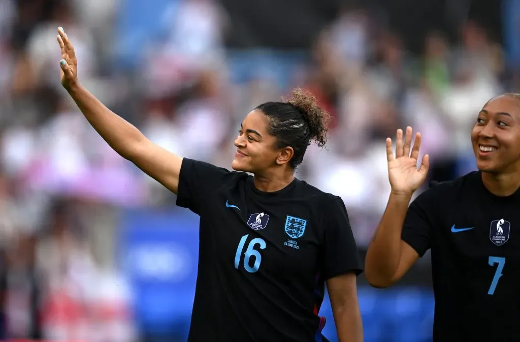 Jess Carter, jogadora do Gotham FC. Foto: Getty Images