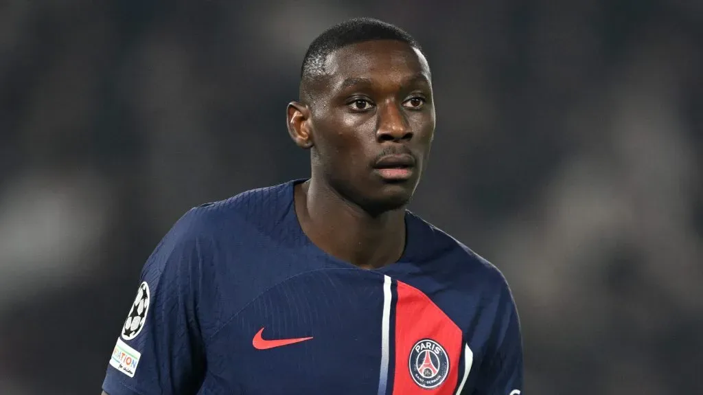 Randal Kolo Muani na lista de dispensas do PSG. Foto: Mike Hewitt/Getty Images