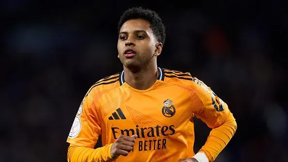 Rodrygo, do Real Madrid, tornou-se alvo do Manchester City. Foto: Getty Images
