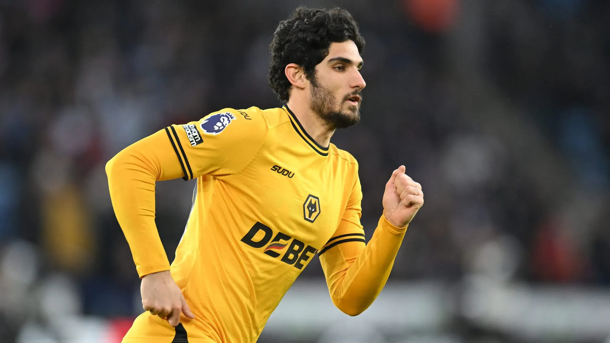 Gonçalo Guedes fez cinco golos e cinco assistências pelos ‘wolves’ na temporada passada.Foto: Michael Regan/Getty Images)