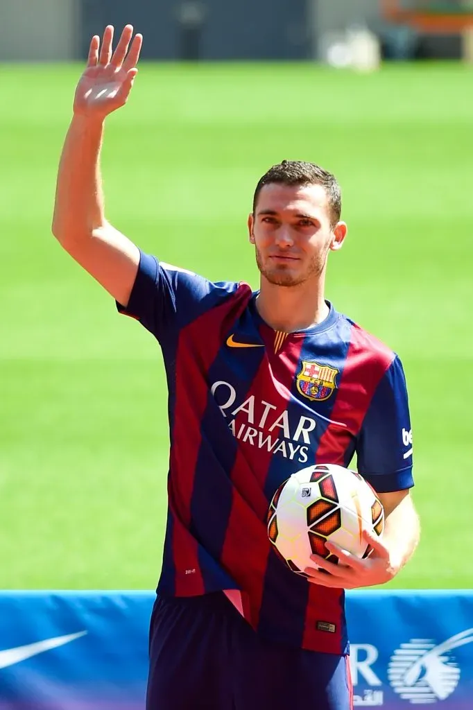 Thomas Vermaelen no Barcelona em 2014. Foto: Getty Images