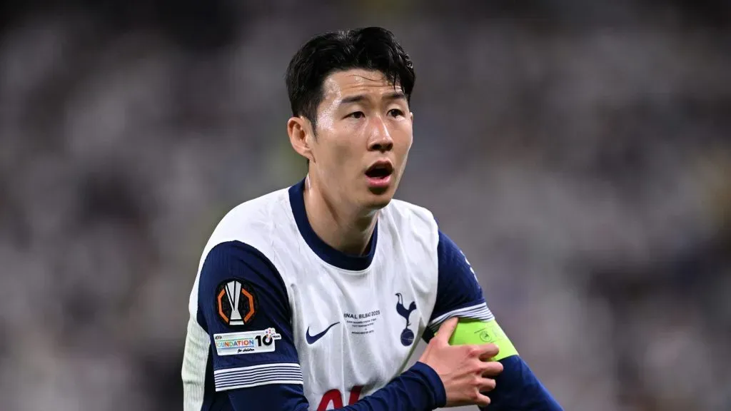 Son Heung-Min é o capitão do Tottenham. Foto: Justin Setterfield/Getty Images