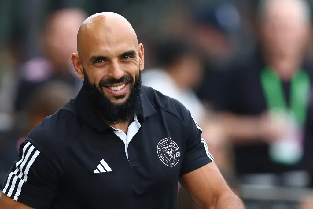 Yassine Cheuko, guarda-costas de Lionel Messi. Foto: Getty Images