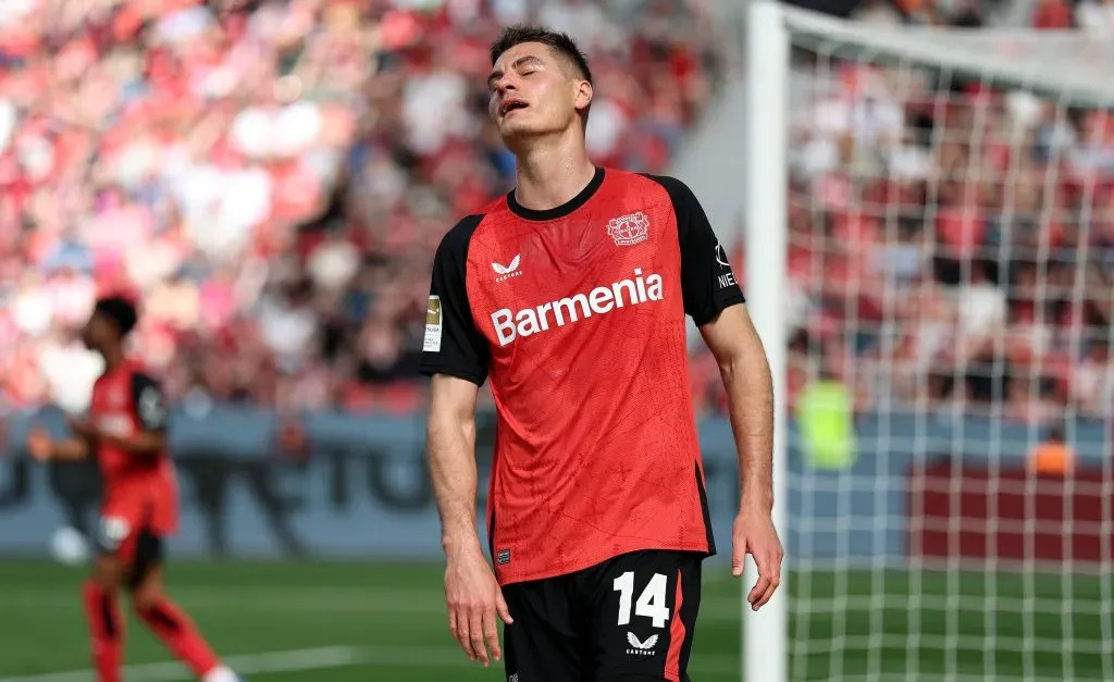 Patrik Schick, jogador do Bayer Leverkusen. Foto: Getty Images