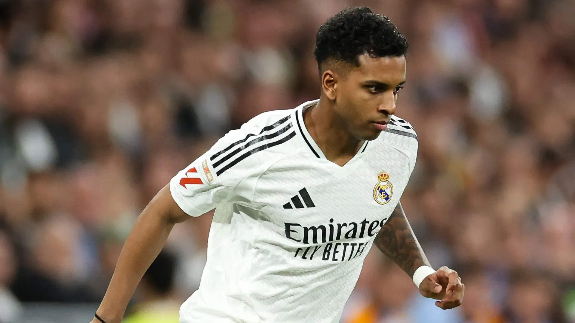 Rodrygo queria um candidato a ganhar a Champions League, mas poderá ter de se contentar com o Tottenham.Foto: Florencia Tan Jun/Getty Images