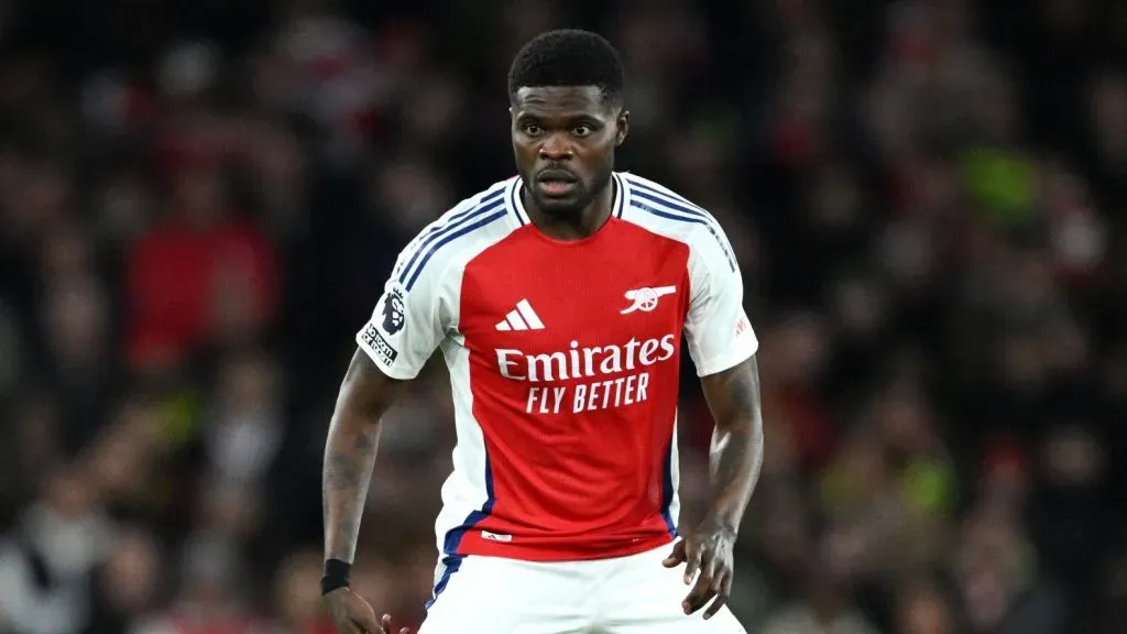 Thomas Partey jogou cinco temporadas no Arsenal. Foto: Justin Setterfield/Getty Images