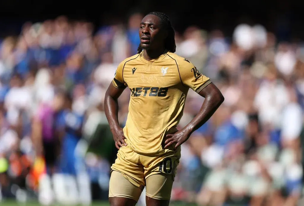 Eberechi Eze de saída do Crystal Palace. Foto: Getty Images