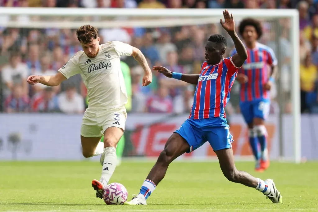 Crystal Palace e Nottingham Forest empatam. Foto: Getty Images