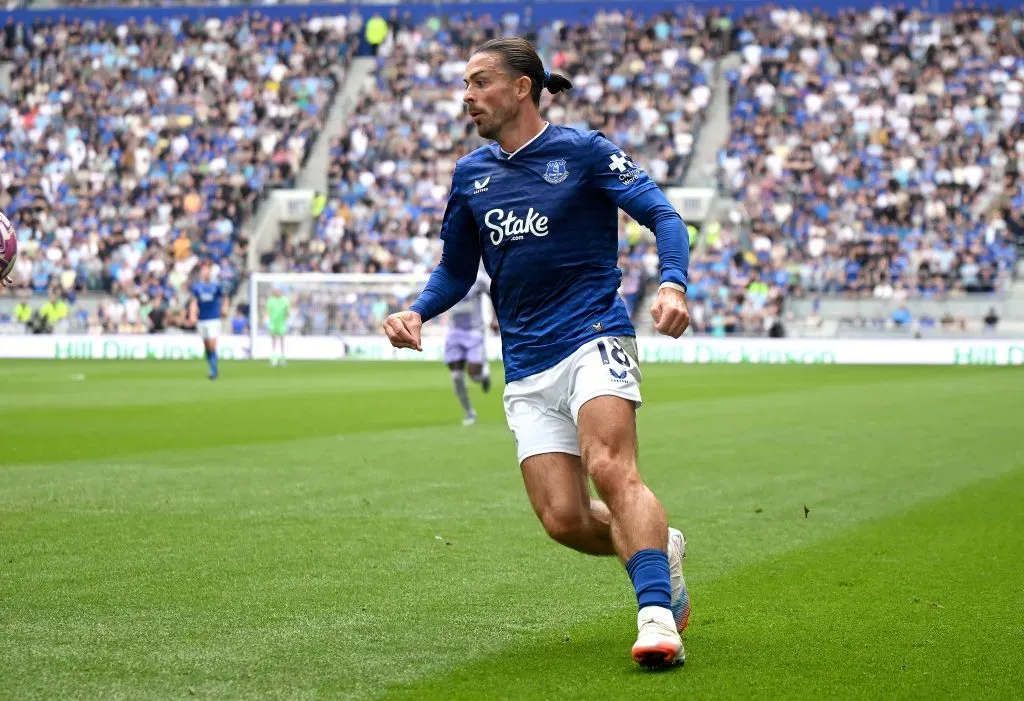 Jack Grealish, jogador do Everton. Foto: Getty Images
