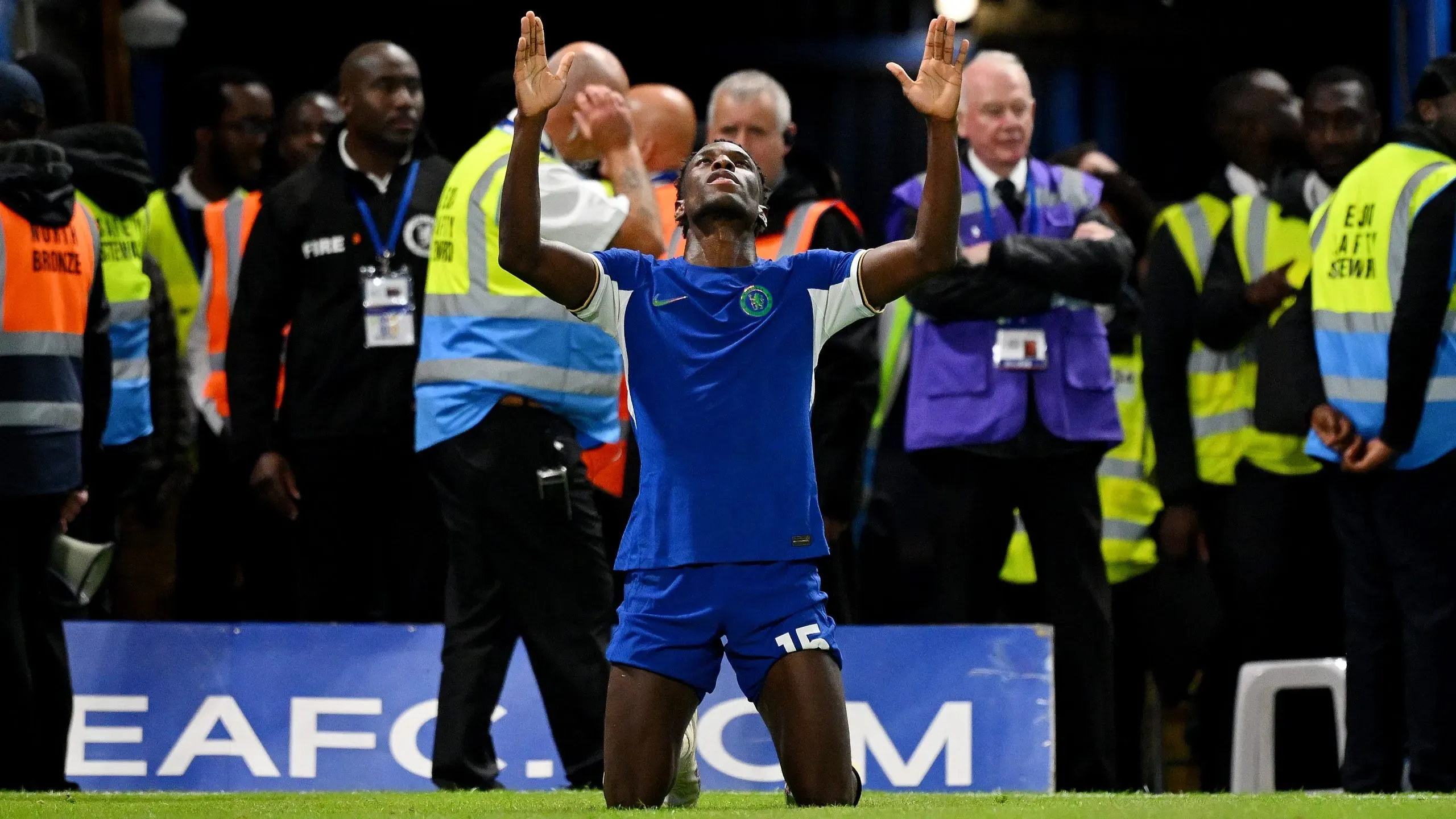 O internacional senegalês Nicolas Jackson, que despontou no Villarreal, passou de titular a dispensável de luxo no Chelsea. Foto: Clive Mason/Getty Images