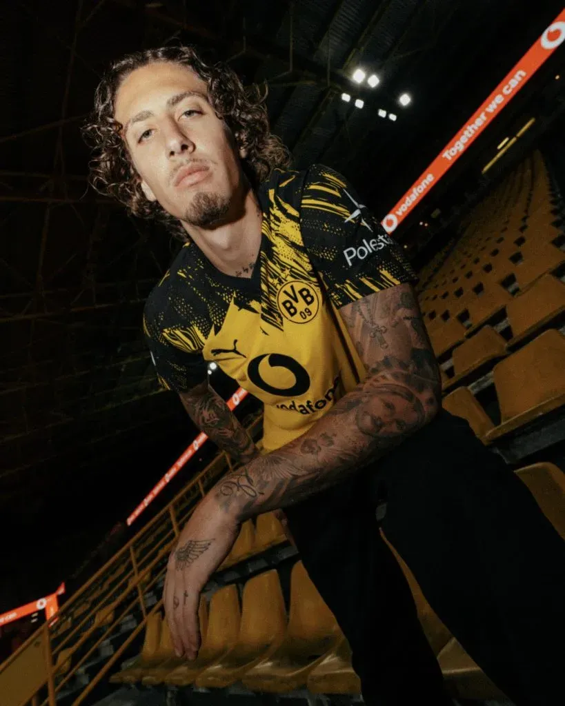 Fábio Silva, reforço do Borussia Dortmund. Foto: Borussia Dortmund