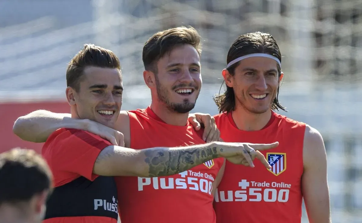 Flamengo inicia campanha por Antoine Griezmann do Atlético de Madrid.