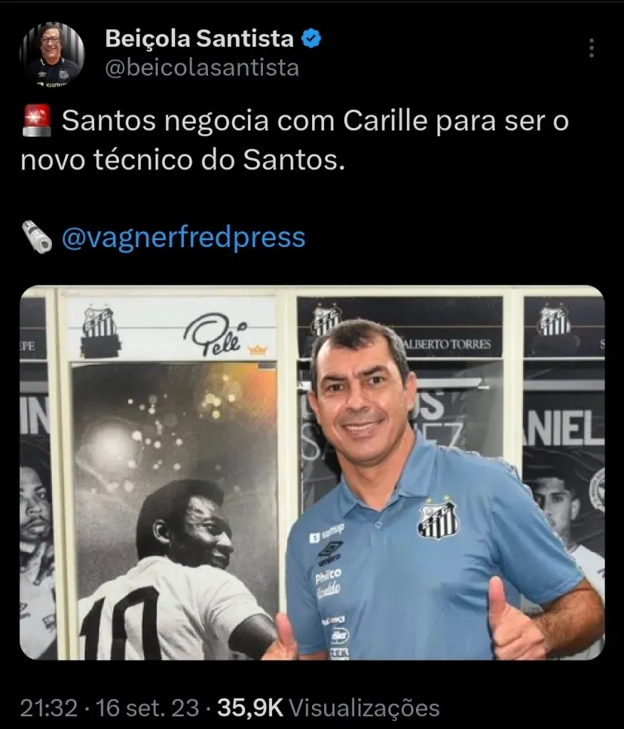 Repercussão via Twitter