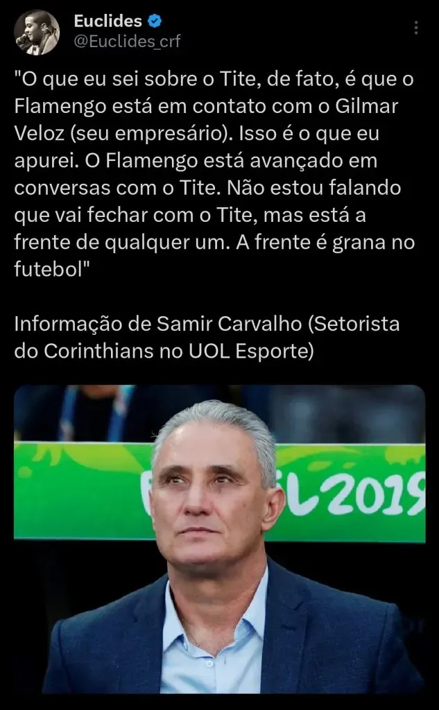 Repercussão via Twitter