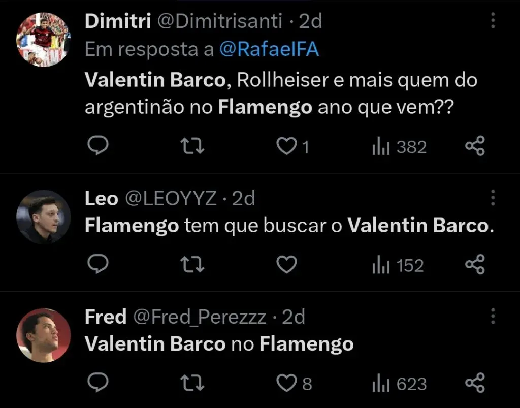 Repercussão via Twitter