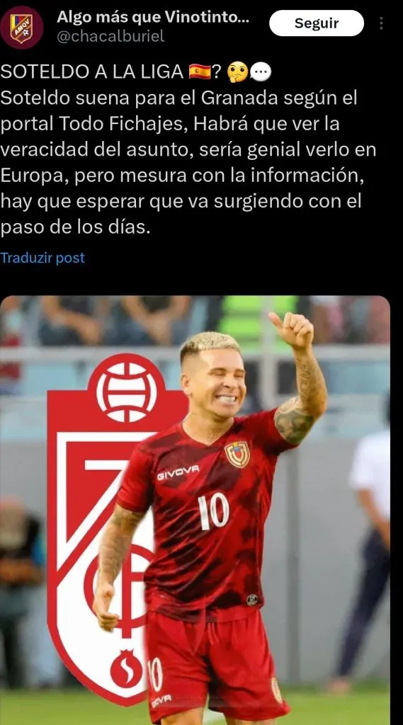 Repercussão via Twitter