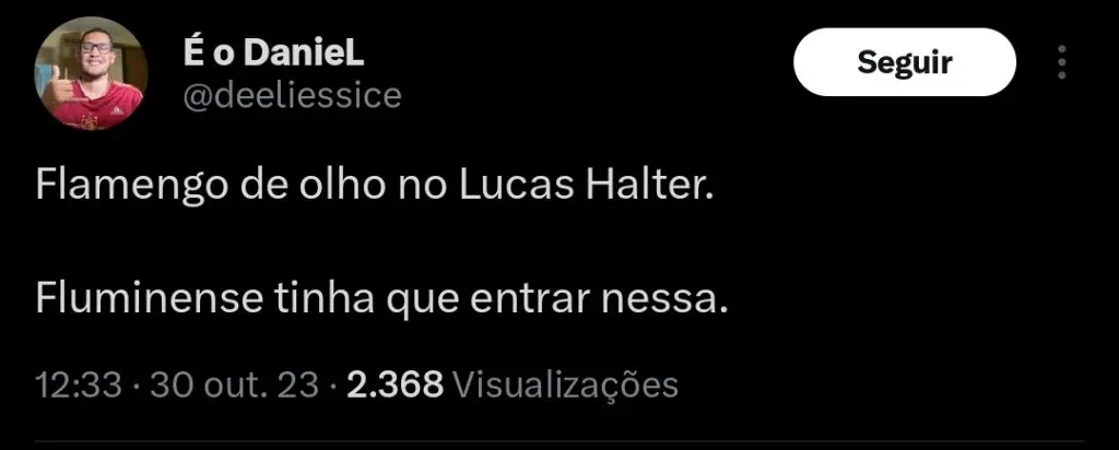 Foto/Reprodução: X
