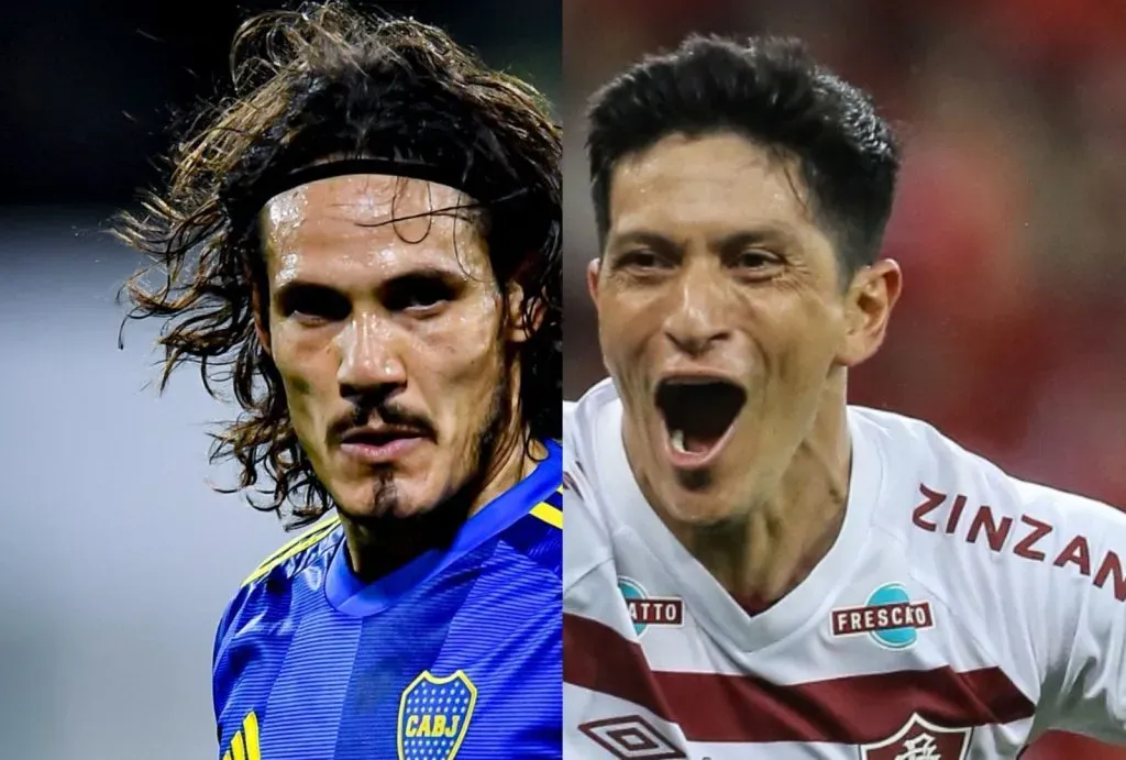 Cano – Photo by Pedro H. Tesch/Getty Images / Cavani – Photo by Marcelo Endelli/Getty Images