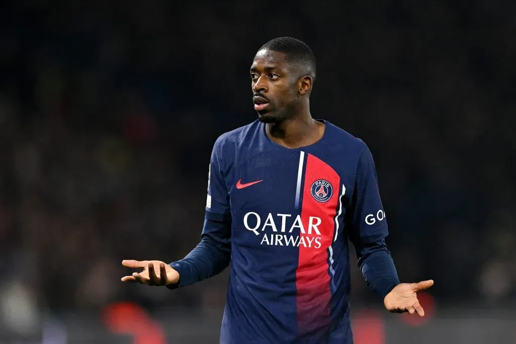 Ousmane Dembele, jogador do Paris Saint-Germain (Photo by David Ramos/Getty Images)