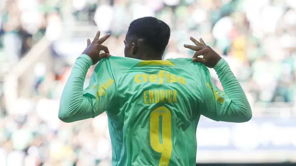 Endrick garante valor para o Palmeiras após convocação (Photo by Miguel Schincariol/Getty Images)
