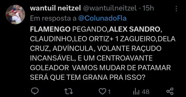 Repercussão via Twitter
