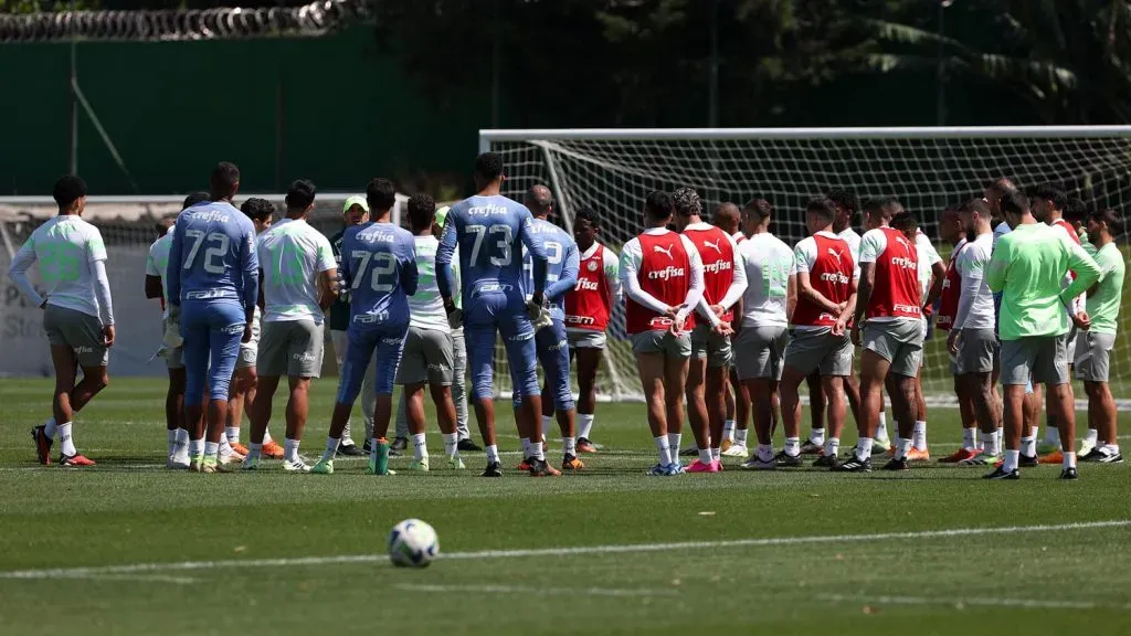 O Verdão encerrou sua preparação nesta terça (Foto: Cesar Greco/Palmeiras/Divulgação)